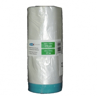 Zakrývacia fólia s páskou UV - EXTERIÉR 270 cm x 17 m