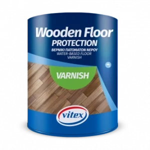 VITEX wooden floor protection - vodouriediteľný polyuretánový lak na podlahy a drevo polomat 2,5L